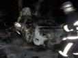 Пити - шкідливо: У Франківську авто, яке переслідували копи, вибухнуло