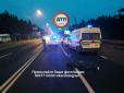Смертельна ДТП в осередку можновладців України: Мікроавтобус збив жінку на переході, водій втік (фото)