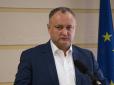 Друзяка Путіна влип: Президенту Молдови загрожує кримінальна відповідальність