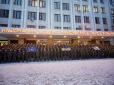 350 гвардійців провели у Харкові флешмоб на підтримку полонених Кремлем українських моряків (фото, відео)