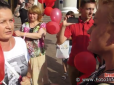 Ветерани АТО у Кропивницькому розігнали акцію прихильників Шарія (відео)
