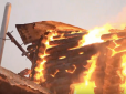 Під Москвою палає великий готель (фото, відео)