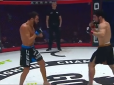Боєць MMA з божевільним ударом нокаутував суперника (відео)