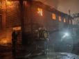 У Києві на Трухановому острові сталася масштабна пожежа, є постраждалі (фото)